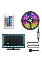 MAS Cata Ct-4566  Tv Arkası Usb Rgb Şerit Led Kumanda İle Kontrol