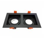 MAS Cata CT-5019 İkili Siyah Pars Boş Spot Kasası