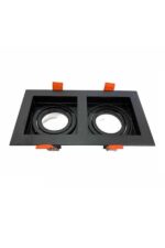 MAS Cata CT-5019 İkili Siyah Pars Boş Spot Kasası