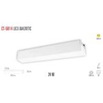 MAS Cata CT-5814 24W Luca Magnetic Ray Spot Armatür Günışığı - Görsel 3