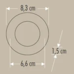 MAS Cata CT-5144 3W Slim Panel Spot Armatür Beyaz Işık - Görsel 3