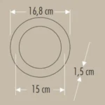 MAS Cata CT-5147 12w Slim Panel Led Spot Armatür Günışığı - Görsel 3