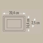 MAS Cata CT-4659 100W Slim Led Projektör Günışığı - Görsel 3