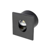 MAS Cata CT-5179 3W Ledli Koridor Armatürü Siyah Kasa Günışığı