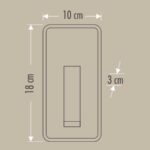 MAS Cata CT-5253 13W Tuvalu Led Aplik Beyaz Kasa Gün Işığı - Görsel 3