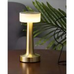 MAS Cata CT-8436 Denver Şarjlı Masa Lambası Gold - Görsel 2