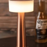 MAS Hero Led HL-5412 İnci Şarjlı Dekoratif Dokunmatik Masa Lambası 3 Renk Modlu