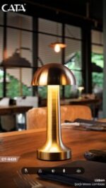 MAS Cata CT-8429 Lizbon Şarjlı Masa Lambası - Görsel 5
