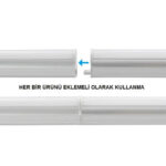 MAS CATA CT 2467 10W Ledli T5 Bant Armatür 3200K Gün Işığı - Görsel 3