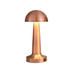 MAS NOAS ATİNA Bronz Renk Şarj Edilebilir LED Dokunmatik Masa Lambası Şarjlı - Görsel 4