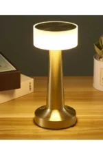 MAS NOAS Samos Gold Renk Şarj Edilebilir LED Dokunmatik Masa Lambası Şarjlı - Görsel 2