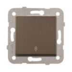 Viko Artline Novella/Trenda Antrasit Vavien Düğme (Mekanizma Hariç) 92605304 MAS