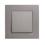 Viko Artline Novella/Trenda Antrasit Anahtar Düğme (Mekanizma Hariç) 92605326 MAS