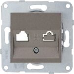 Viko Artline Novella/Trenda Antrasit Data/Nümeris Kapak (Mekanizma Hariç) 92605332 MAS