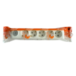 Viko Multi-Let Beşli Grup Priz Anahtarlı Topraklı Klemensli Beyaz (Çocuk Korumalı) 90117500 MAS - Görsel 3