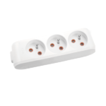 Viko Multi-Let Üçlü Grup Priz Topraklı Klemensli Beyaz (Çocuk Korumalı) 90113300 MAS