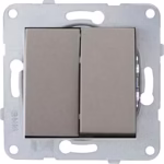 Viko Artline Novella/Trenda Antrasit Komütatör Düğme (Mekanizma Hariç) 92605302 MAS - Görsel 2