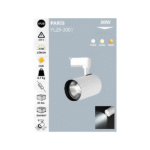 Noas 30W Paris Beyaz Kasa Ray Spot Günışığı YL29-3002 - Görsel 3