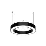 YUVARLAK SİMİT LINEAR 130CM 120W