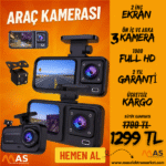 3 Kameralı Araç Oto Kamerası