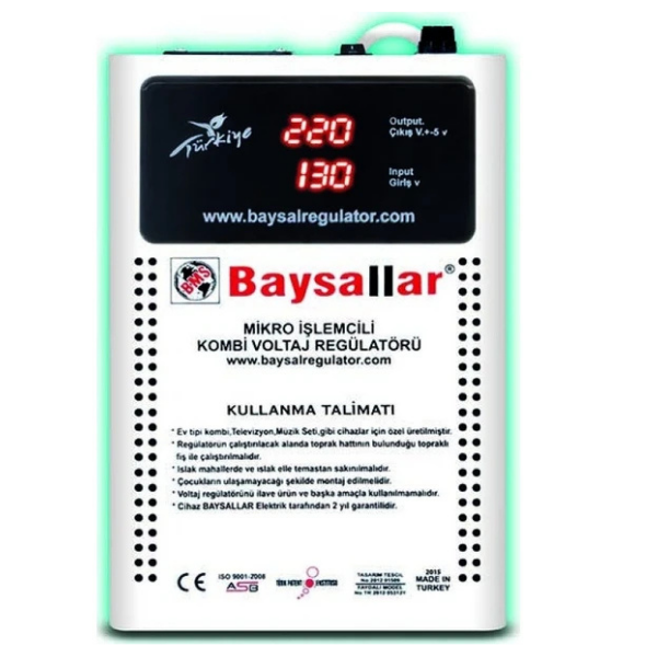Kombi Regülatörü 1000 Va Baysallar